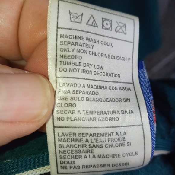 NFL TEAM APPAREL MENS Reebok Phila Eagles Pullover Hoodie sz LG - Picture 11 of 11